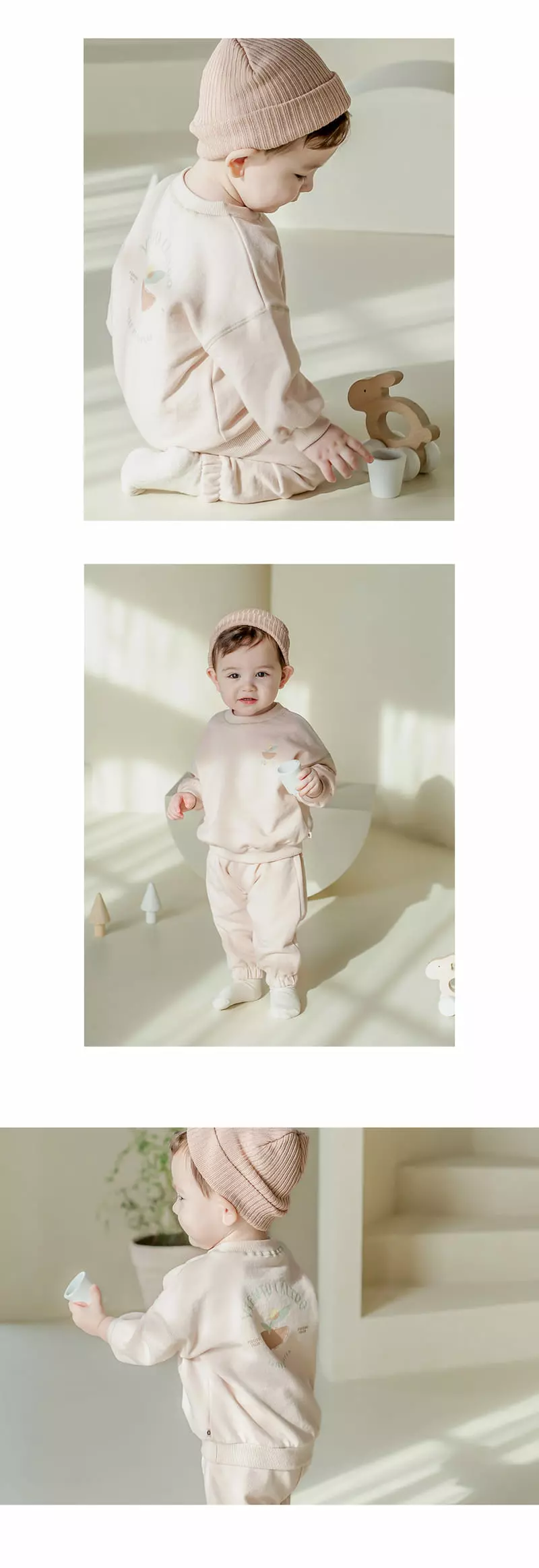 Happy Prince - Korean Baby Fashion - #babyboutique - Harry Baby Top Bottom Set - 6
