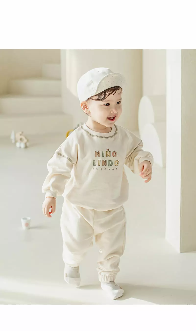 Happy Prince - Korean Baby Fashion - #babyboutiqueclothing - Bino Baby Top Bottom Set