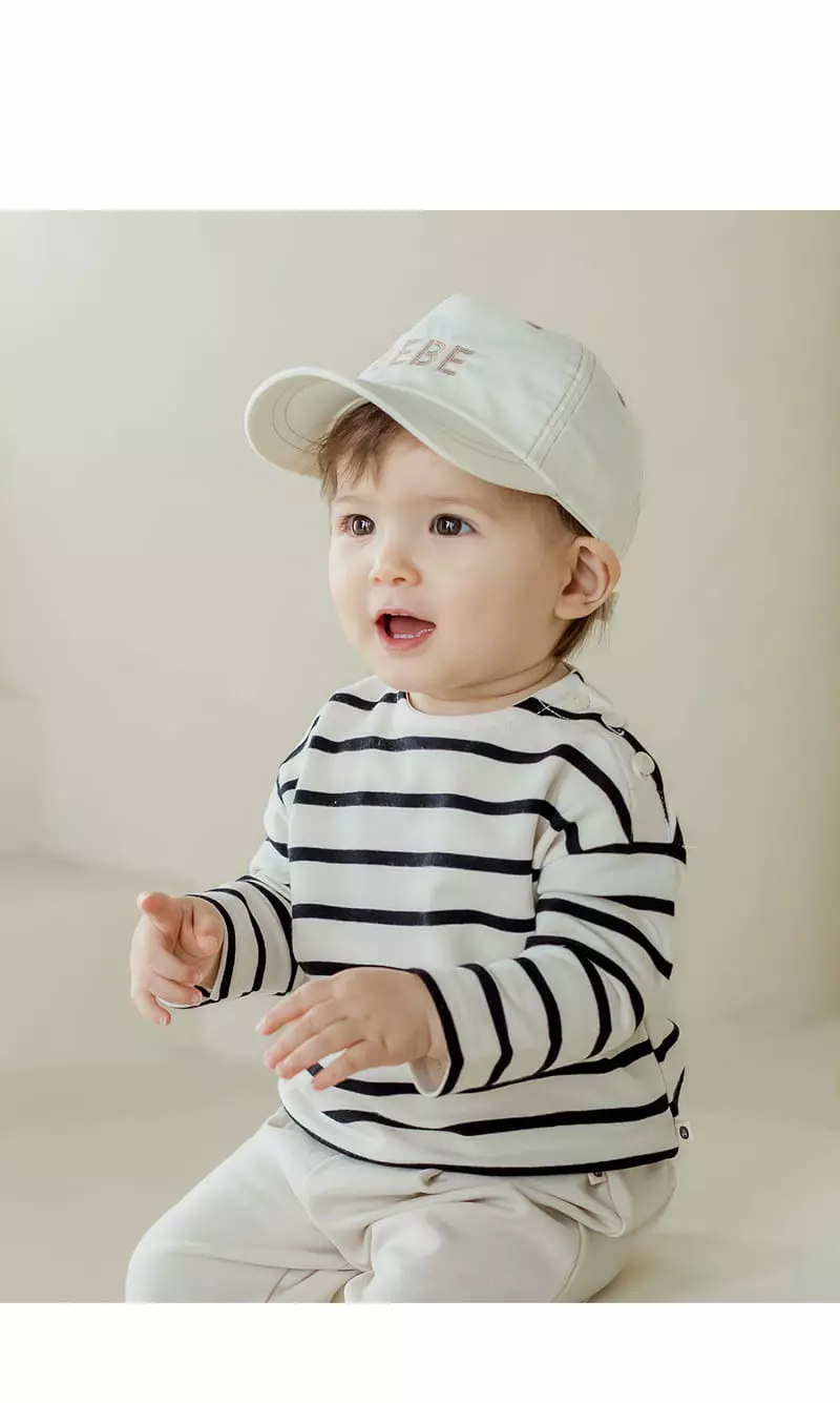 Happy Prince - Korean Baby Fashion - #babyboutiqueclothing - Kinda Stripes Baby Long Sleeves Tee