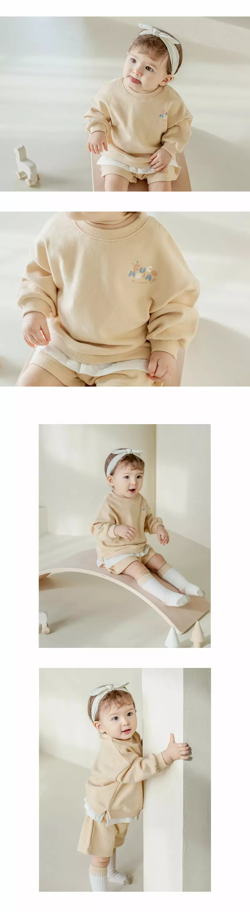 Happy Prince - Korean Baby Fashion - #babyfashion - Honeybee Baby Top Bottom Set - 3