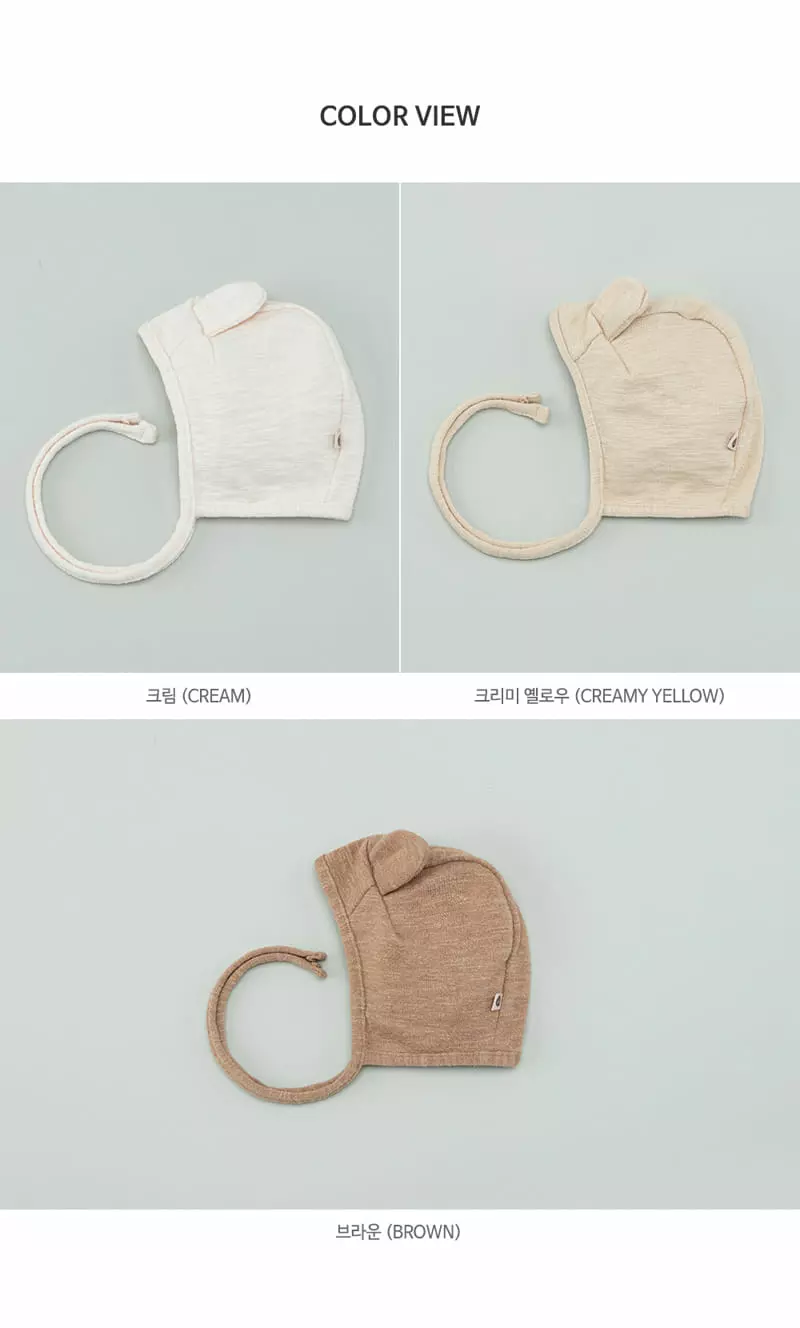 Happy Prince - Korean Baby Fashion - #babyfashion - Bebe Bear Bonnet - 7