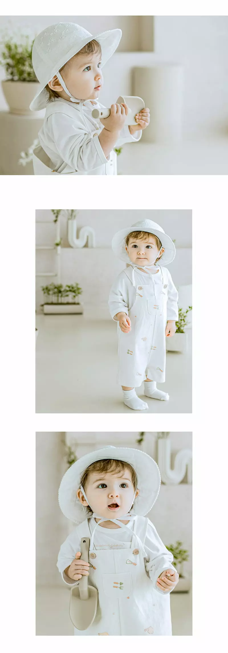 Happy Prince - Korean Baby Fashion - #babyfashion - Ruha Eyelet Sun Hat - 3