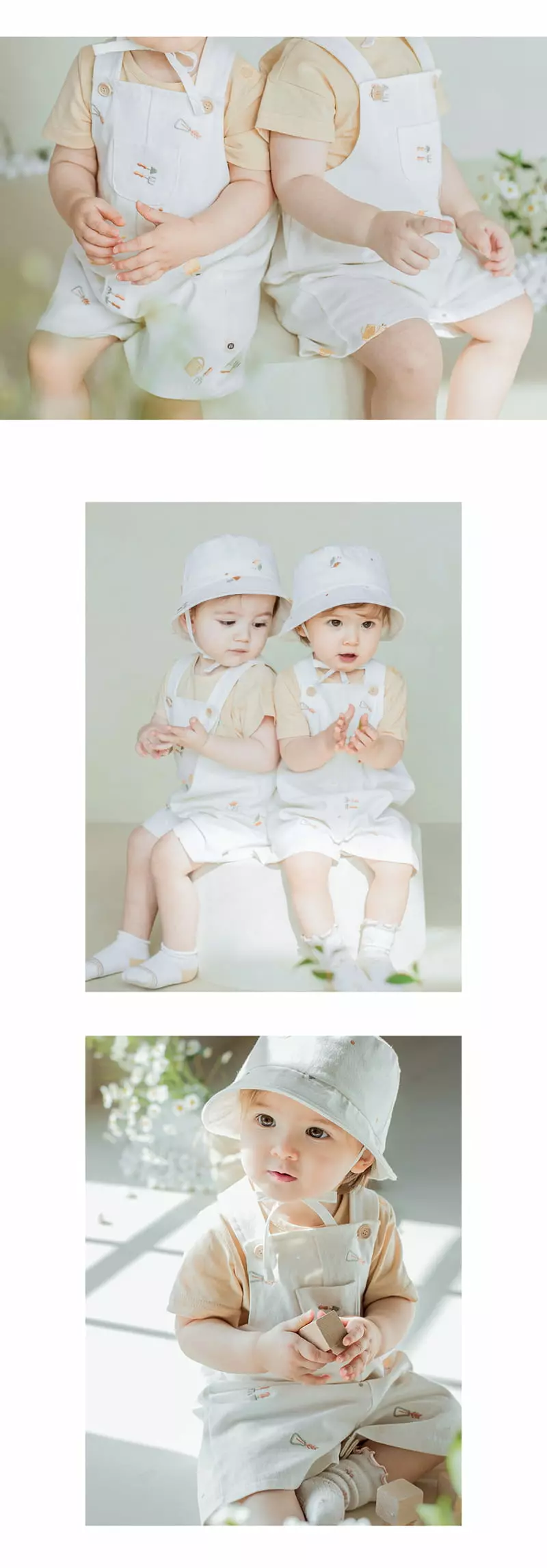 Happy Prince - Korean Baby Fashion - #babyclothing - Jamie Baby Coveralls - 4