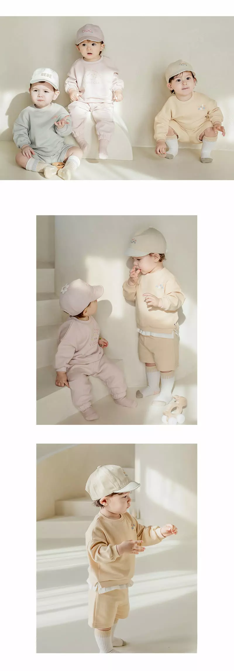 Happy Prince - Korean Baby Fashion - #babyfashion - Honeybee Baby Top Bottom Set - 4