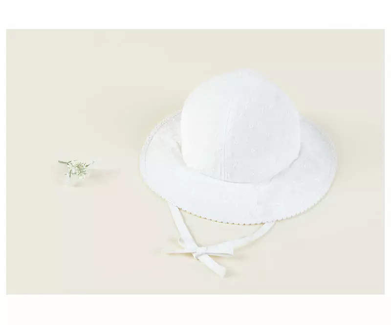 Happy Prince - Korean Baby Fashion - #babyfashion - Ruha Eyelet Sun Hat - 4