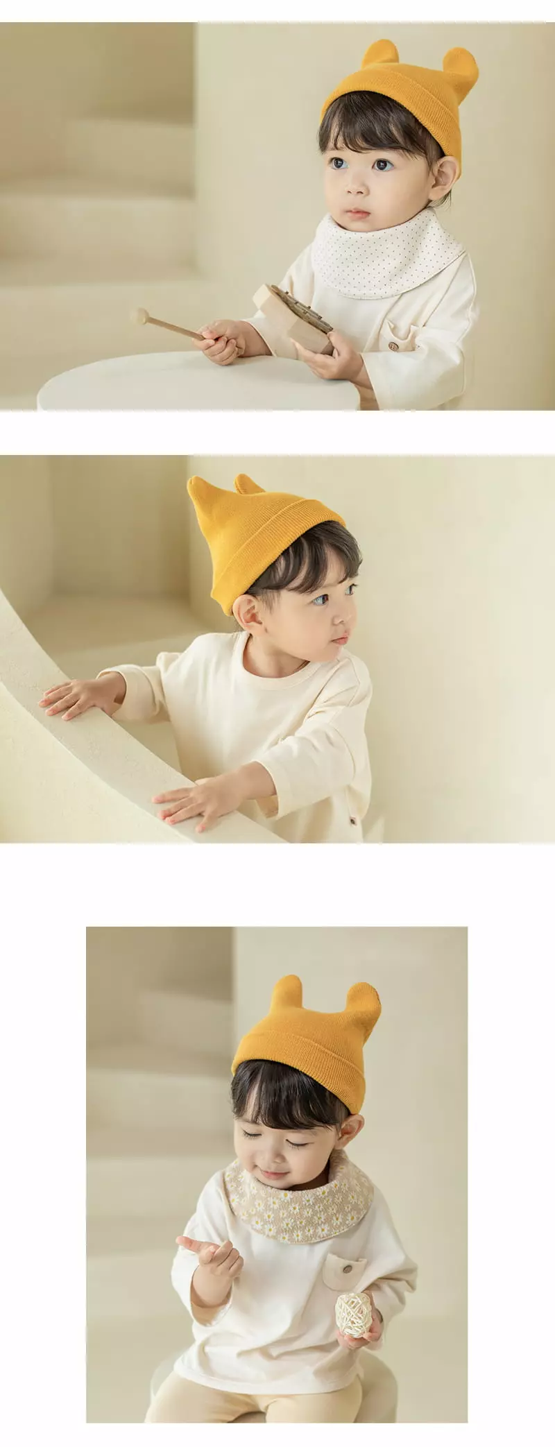 Happy Prince - Korean Baby Fashion - #babygirlfashion - Bebe Devil Beanie - 3