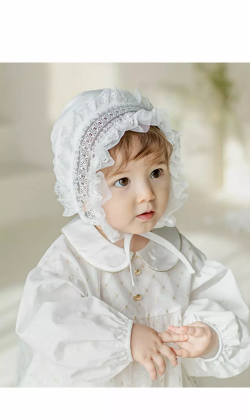 Happy Prince - Korean Baby Fashion - #babygirlfashion - Angeling Baby Bonnet