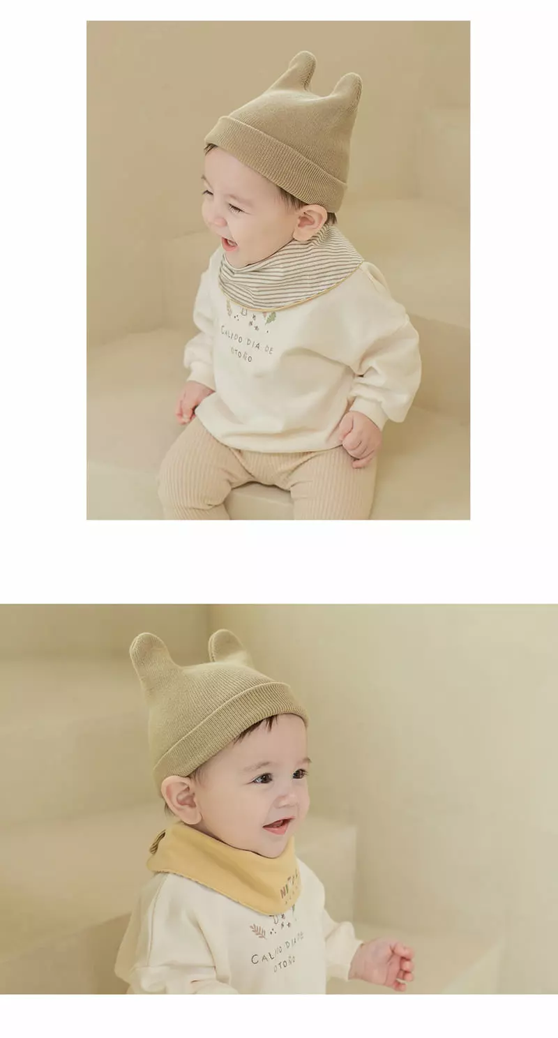 Happy Prince - Korean Baby Fashion - #babygirlfashion - Bebe Devil Beanie - 4