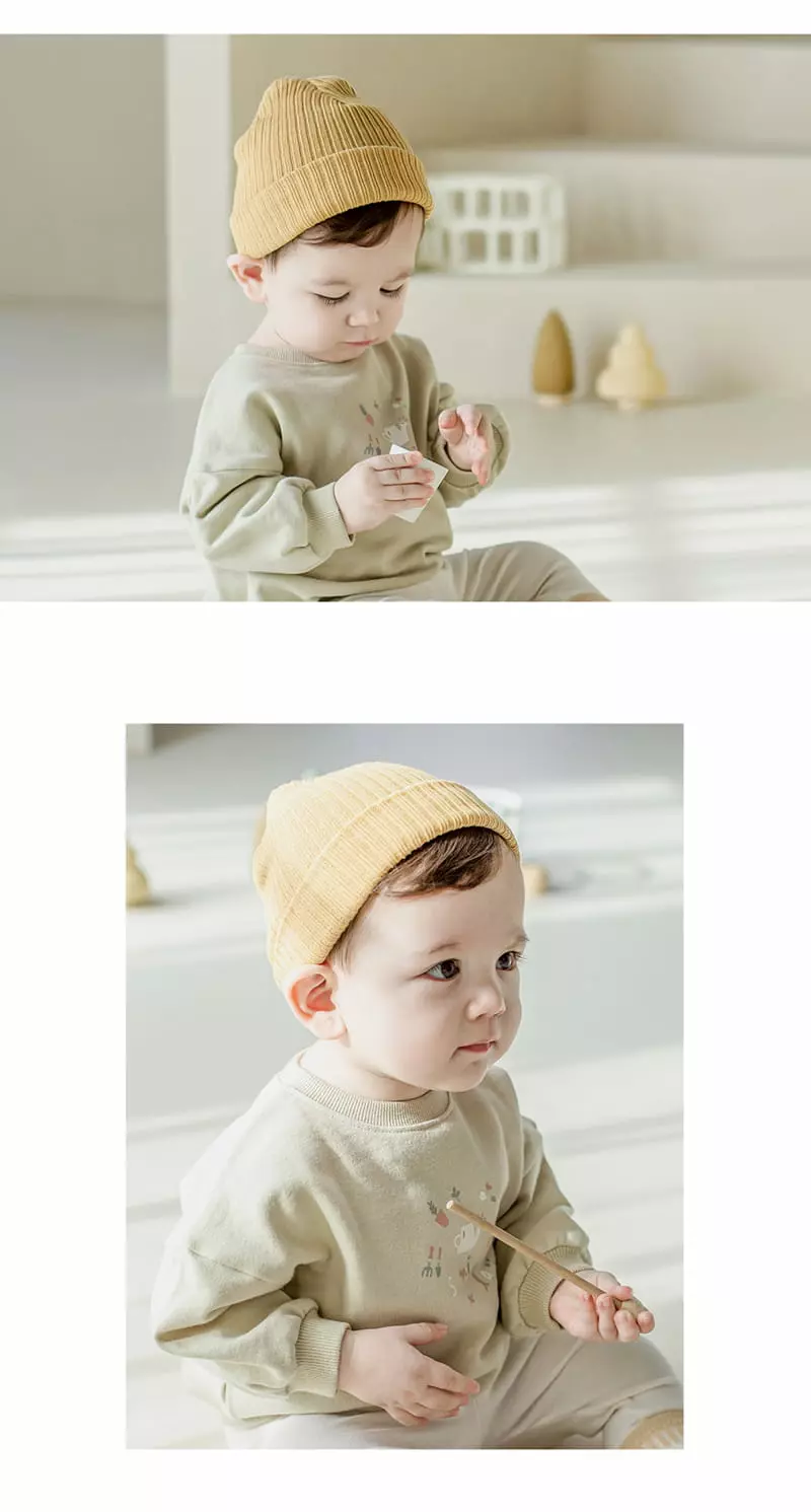 Happy Prince - Korean Baby Fashion - #babylifestyle - Style Rib Beanie - 3
