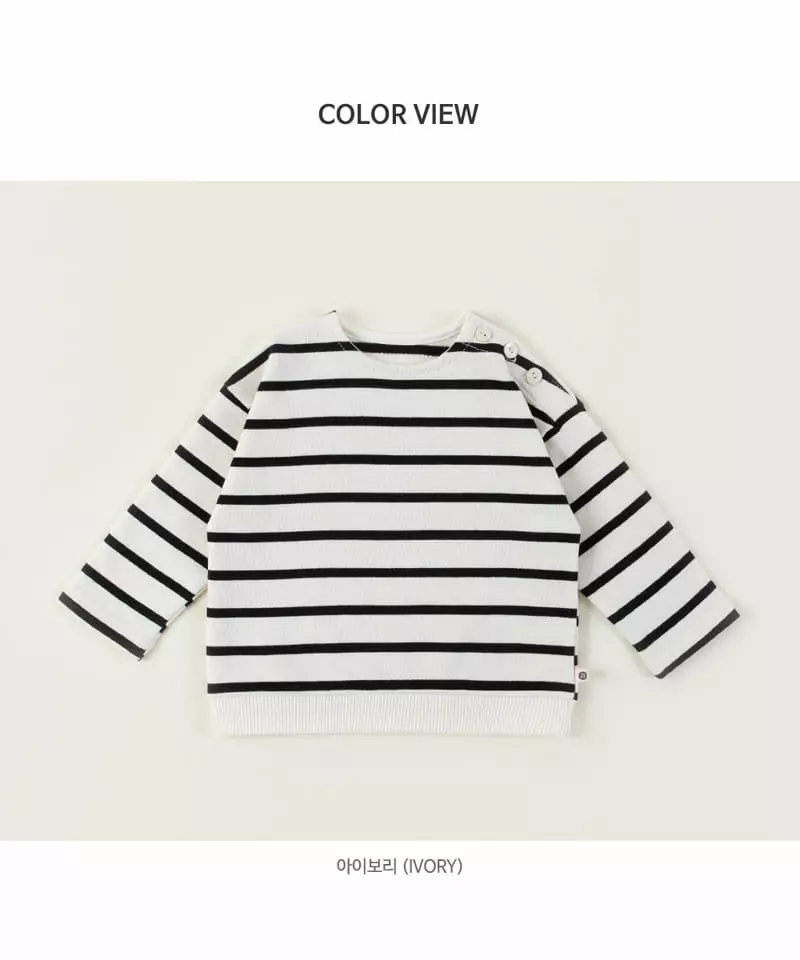 Happy Prince - Korean Baby Fashion - #babylifestyle - Kinda Stripes Baby Long Sleeves Tee - 6