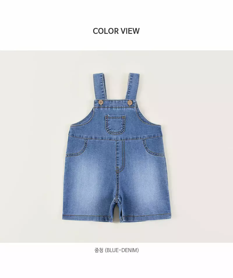 Happy Prince - Korean Baby Fashion - #babylifestyle - Edgar Denim Baby Dungarees - 8