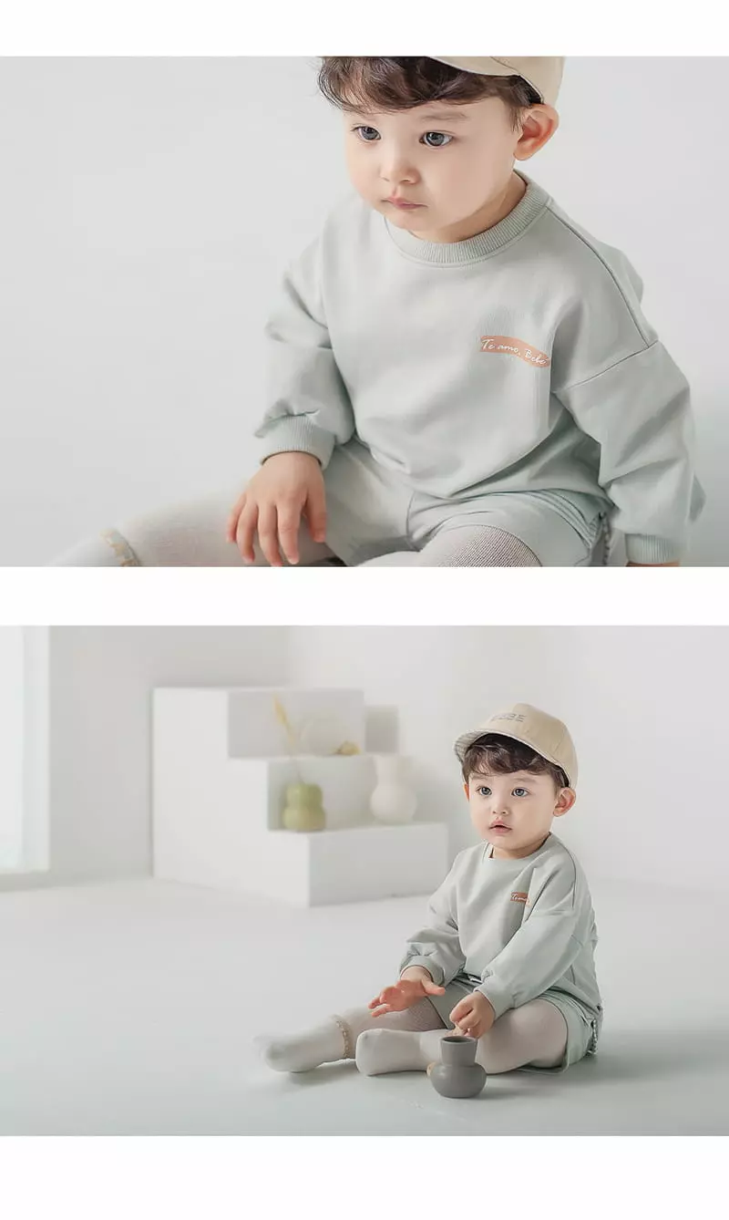 Happy Prince - Korean Baby Fashion - #babylifestyle - Day Baby Top Bottom Set - 4