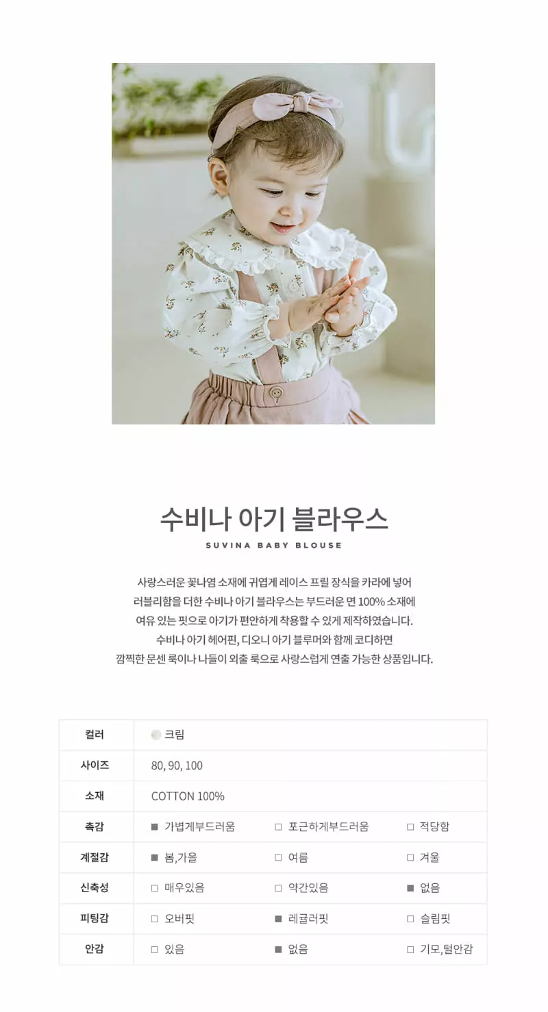 Happy Prince - Korean Baby Fashion - #babyoninstagram - Suvina Baby Blouse - 2