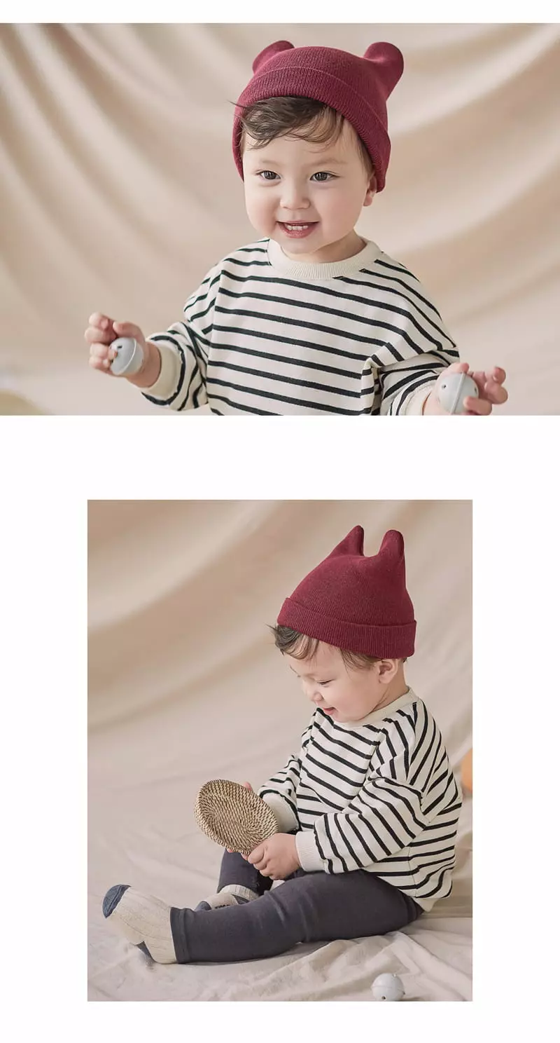 Happy Prince - Korean Baby Fashion - #babyootd - Bebe Devil Beanie - 6