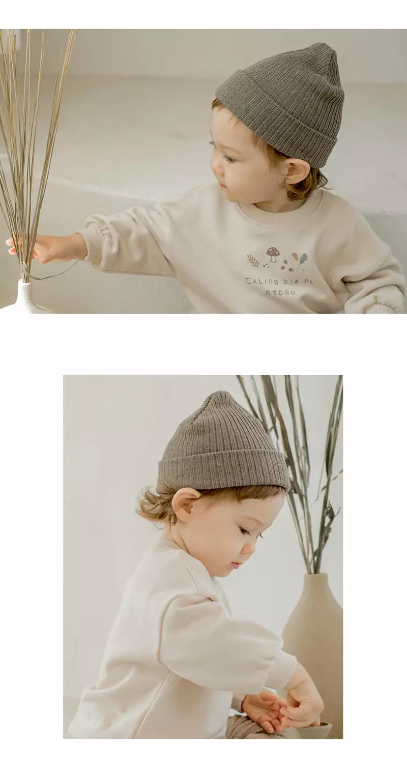Happy Prince - Korean Baby Fashion - #babyootd - Style Rib Beanie - 5