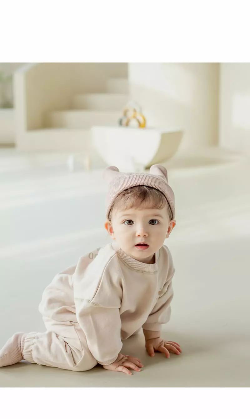 Happy Prince - Korean Baby Fashion - #babyoutfit - Harry Baby Top Bottom Set