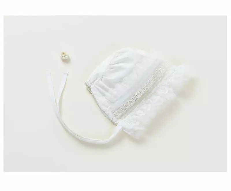 Happy Prince - Korean Baby Fashion - #babyoutfit - Angeling Baby Bonnet - 5