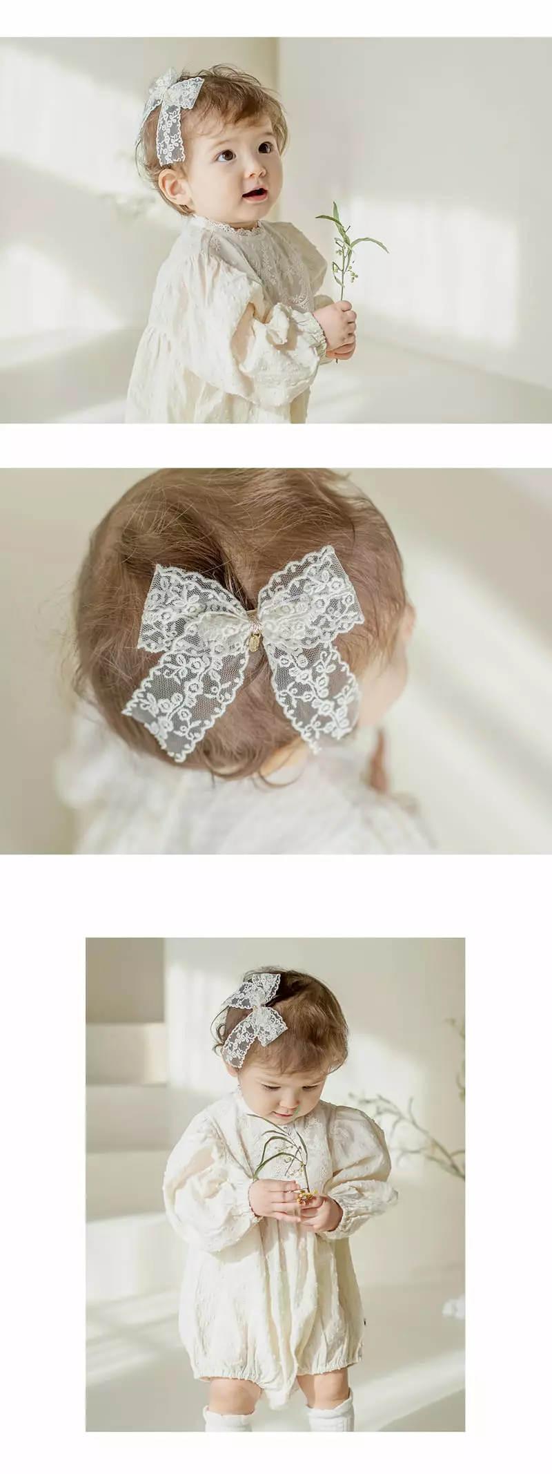 Happy Prince - Korean Baby Fashion - #babyoutfit - Erie Baby Hairpin [set of 5] - 3