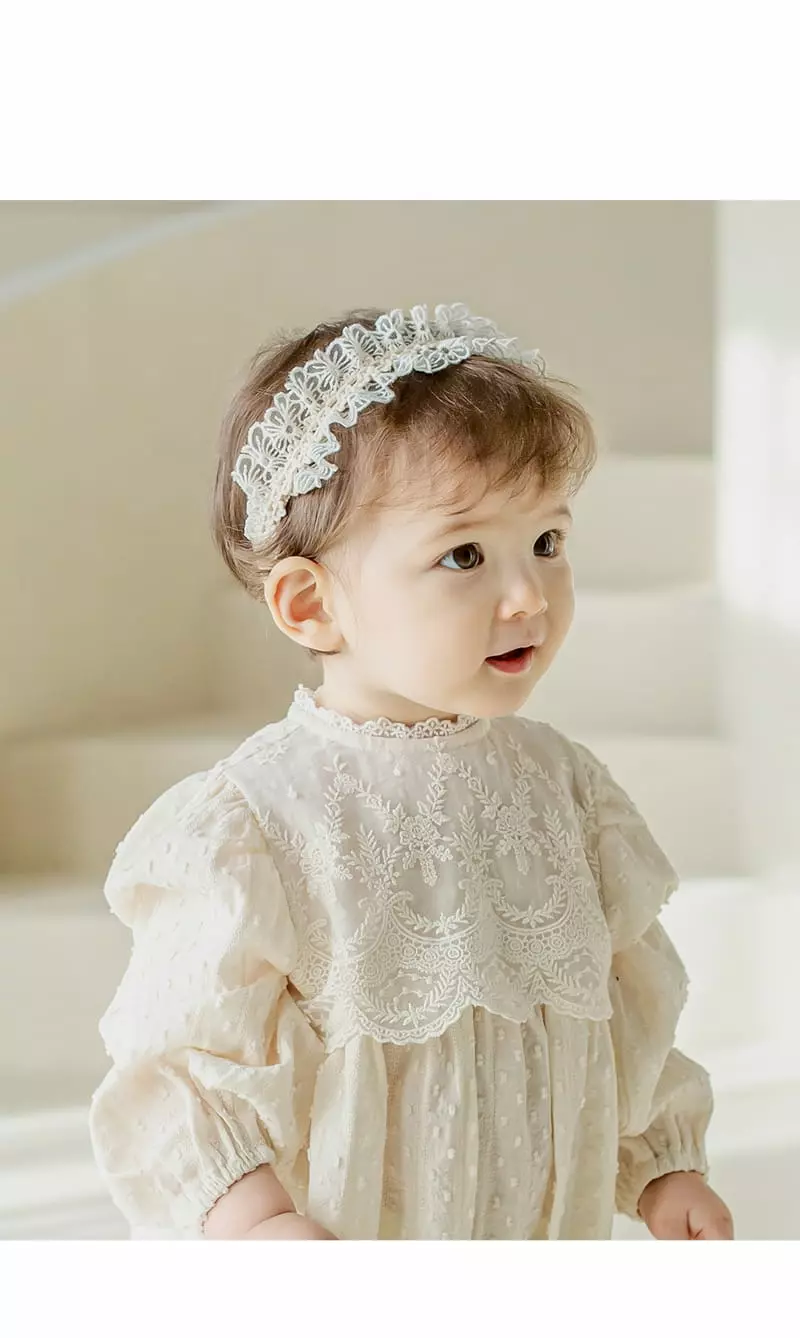 Happy Prince - Korean Baby Fashion - #babyoutfit - Shuan Baby Lace Hairband [sest of 5]
