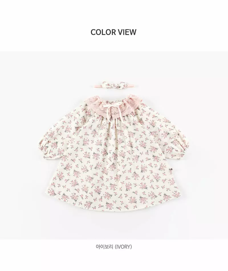 Happy Prince - Korean Baby Fashion - #babyoutfit - Neige Baby One-piece with Hairband - 6