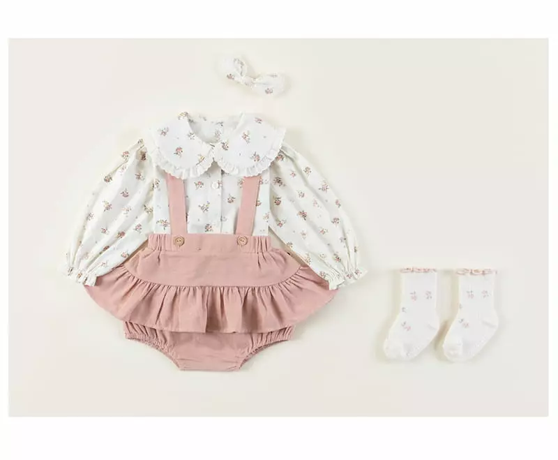 Happy Prince - Korean Baby Fashion - #babyoutfit - Suvina Baby Blouse - 5