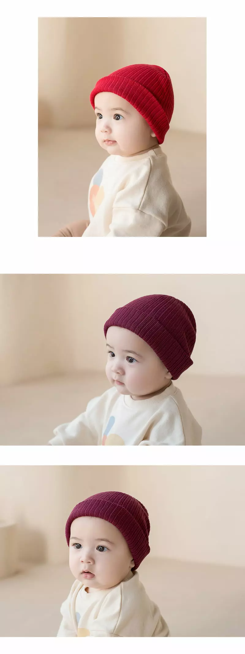 Happy Prince - Korean Baby Fashion - #babywear - Style Rib Beanie - 8