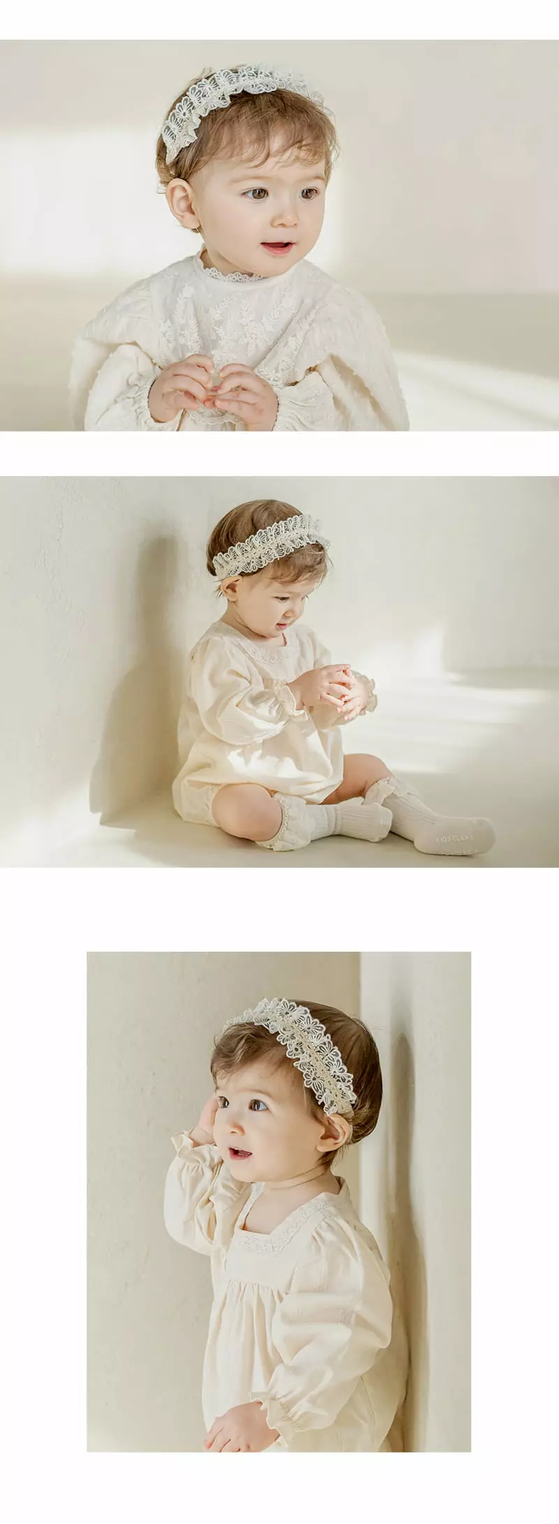 Happy Prince - Korean Baby Fashion - #babywear - Shuan Baby Lace Hairband [sest of 5] - 4