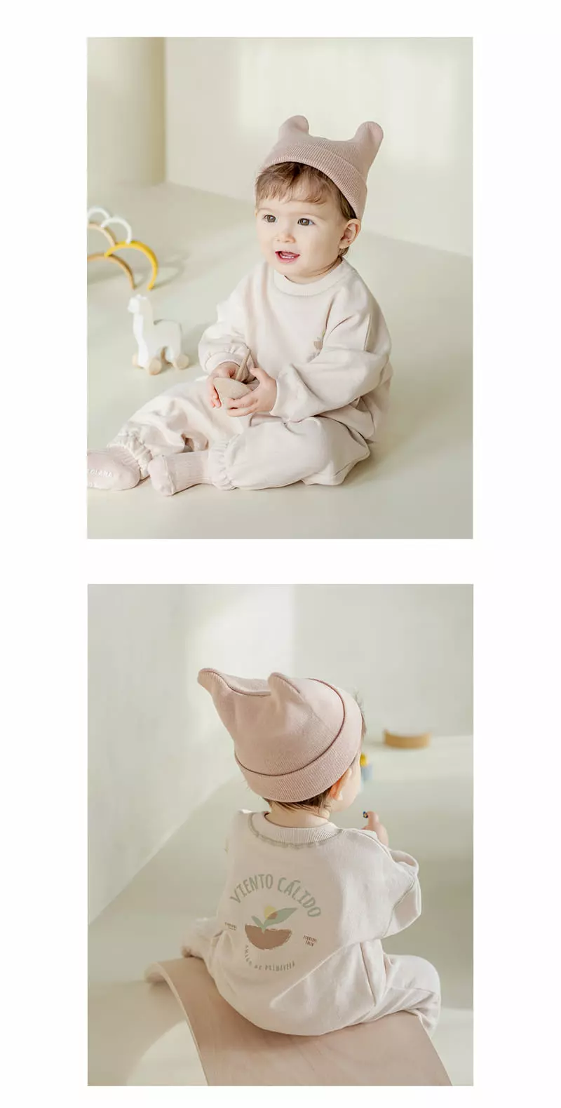 Happy Prince - Korean Baby Fashion - #onlinebabyboutique - Harry Baby Top Bottom Set - 4