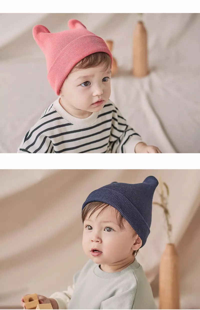Happy Prince - Korean Baby Fashion - #onlinebabyshop - Bebe Devil Beanie - 11