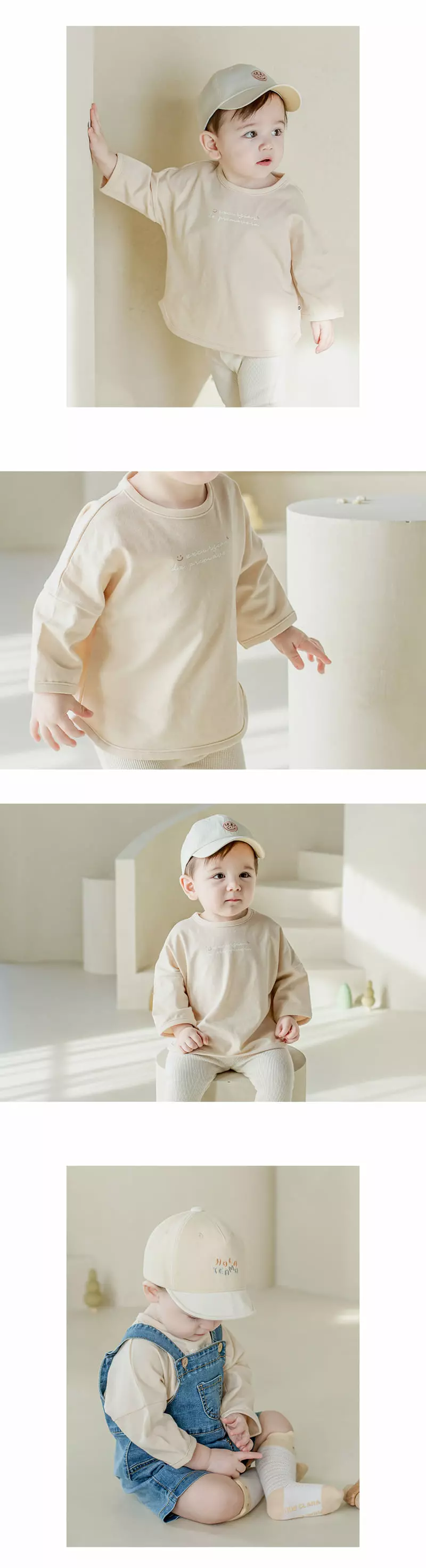 Happy Prince - Korean Baby Fashion - #onlinebabyshop - Joan Baby Long Sleeves Tee - 6