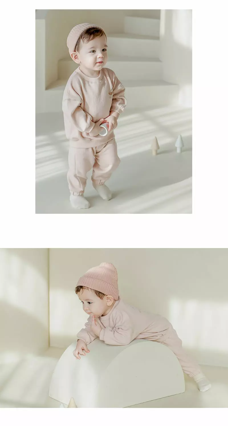 Happy Prince - Korean Baby Fashion - #smilingbaby - Harry Baby Top Bottom Set - 5