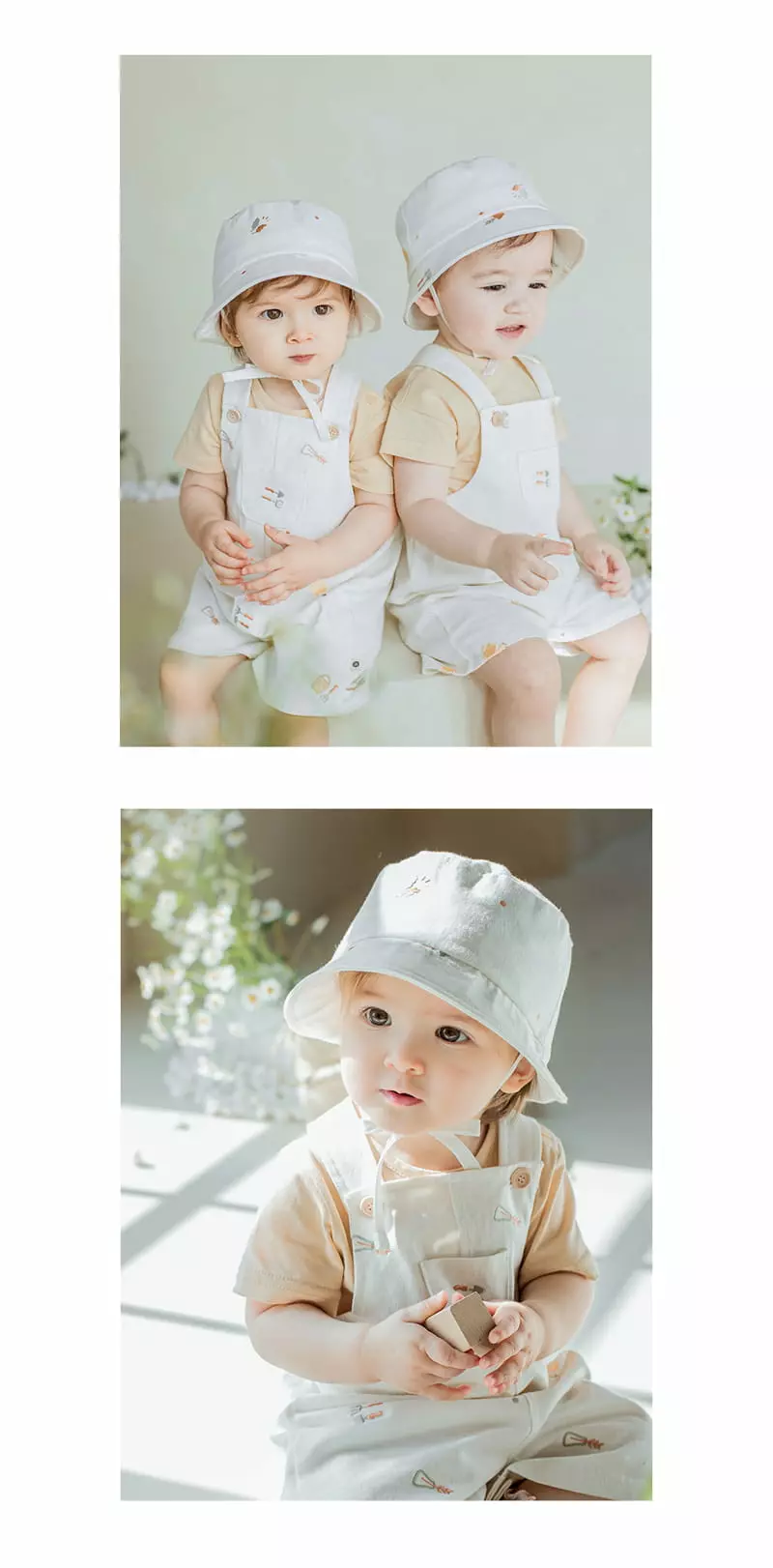 Happy Prince - Korean Baby Fashion - #smilingbaby - Andy Baby Bucket Hat - 3