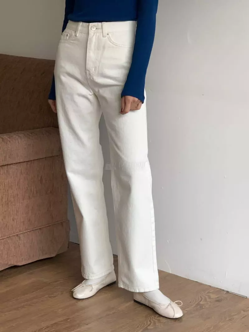 Hautte - Korean Women Fashion - #momslook - Normal Jeans