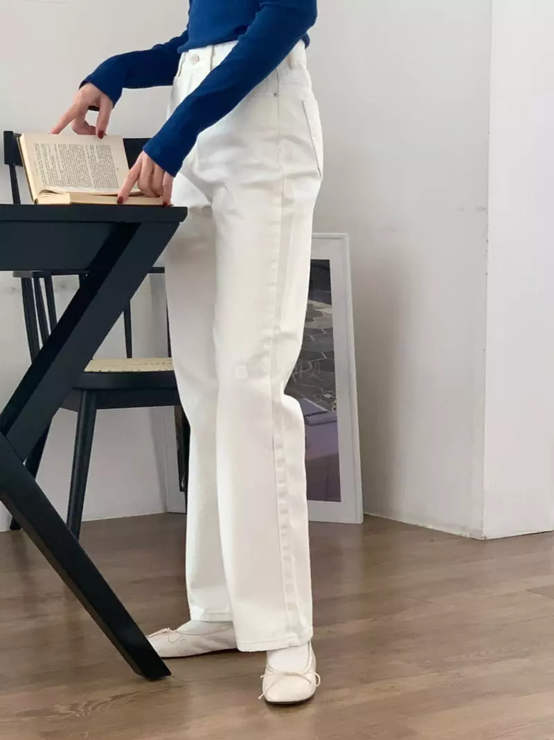 Hautte - Korean Women Fashion - #momslook - Normal Jeans - 3