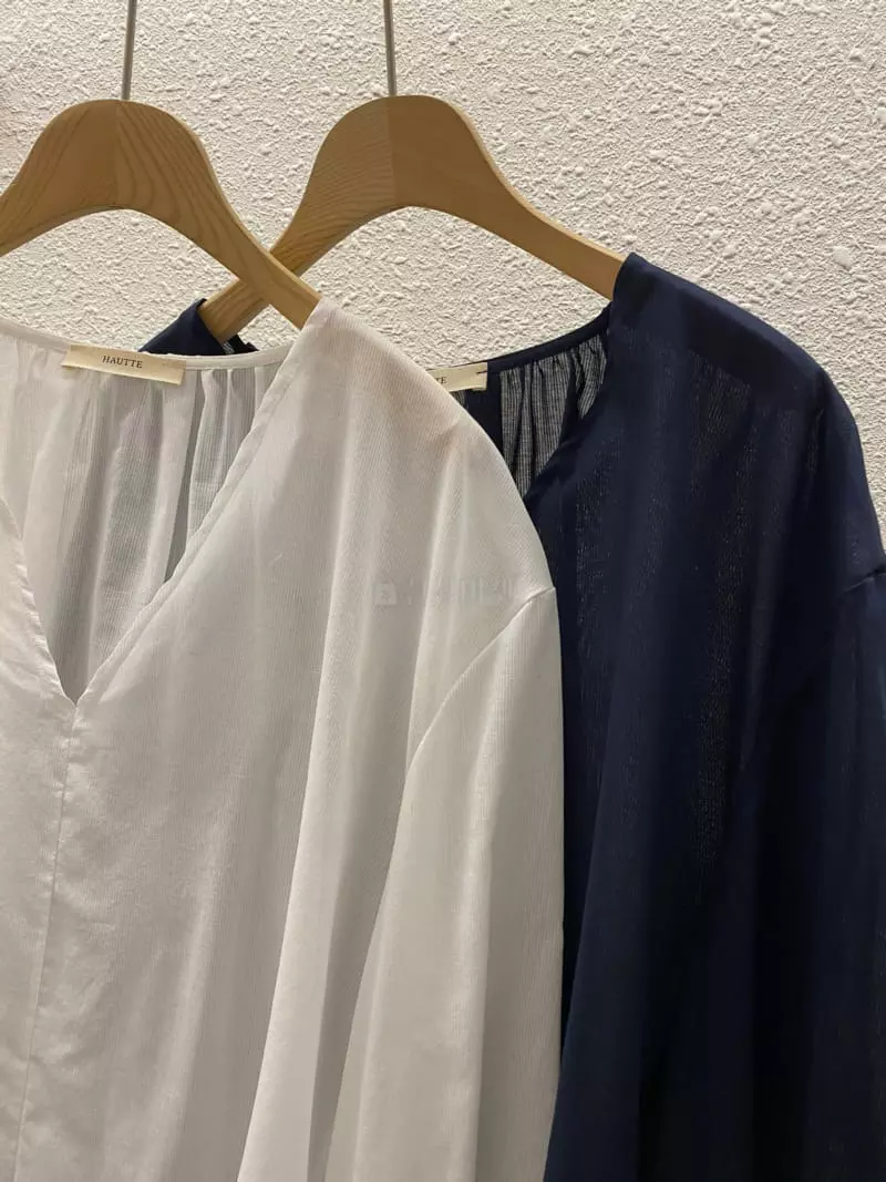 Hautte - Korean Women Fashion - #momslook - Normal Blouse - 2