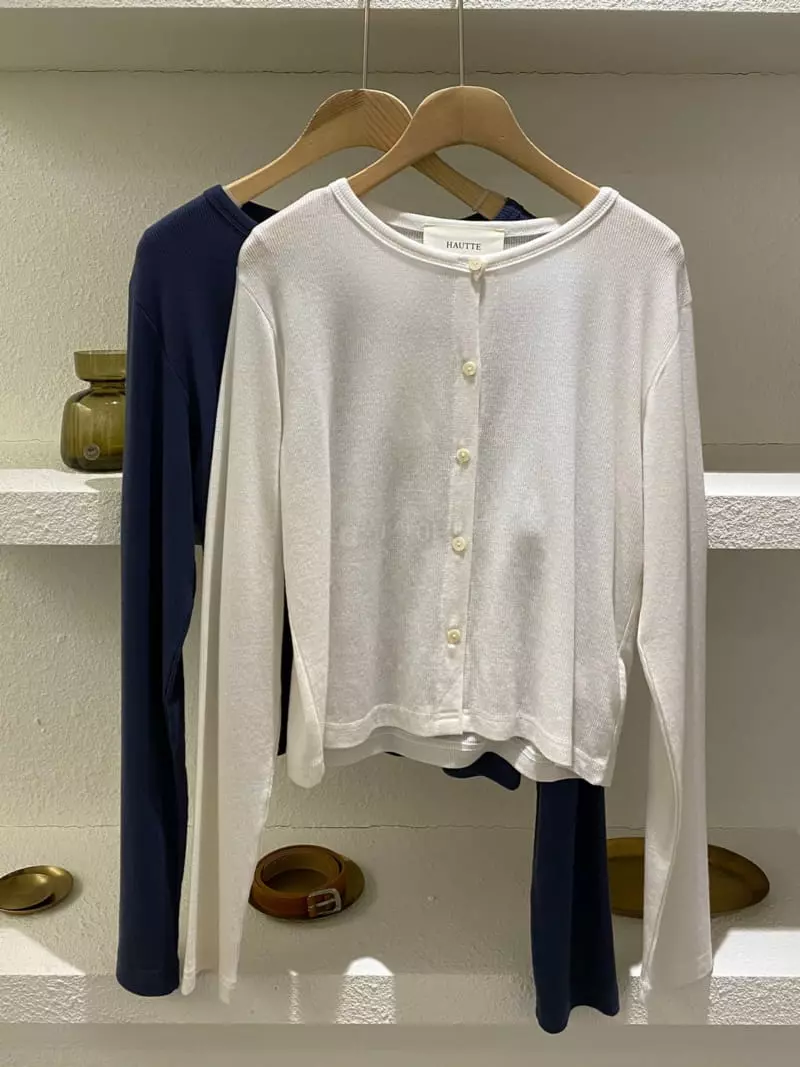 Hautte - Korean Women Fashion - #momslook - Mer Wool Cardigan - 3