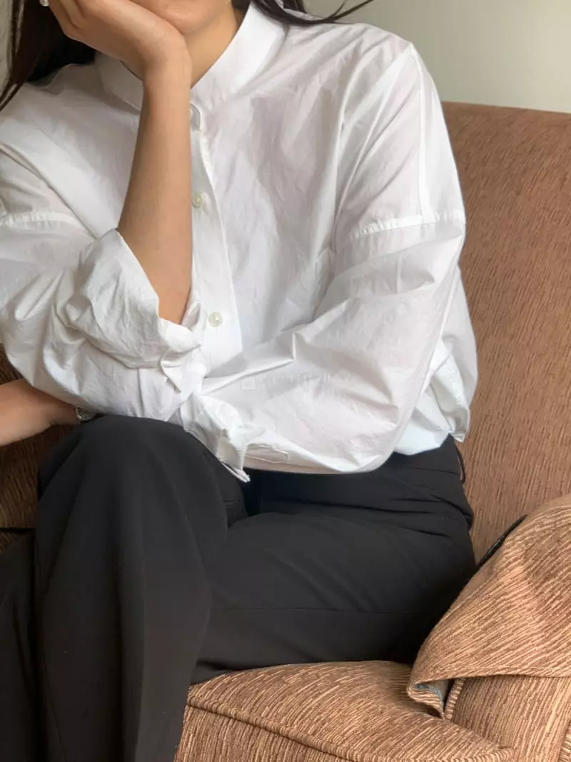 Hautte - Korean Women Fashion - #vintagekidsstyle - China Shirt - 2