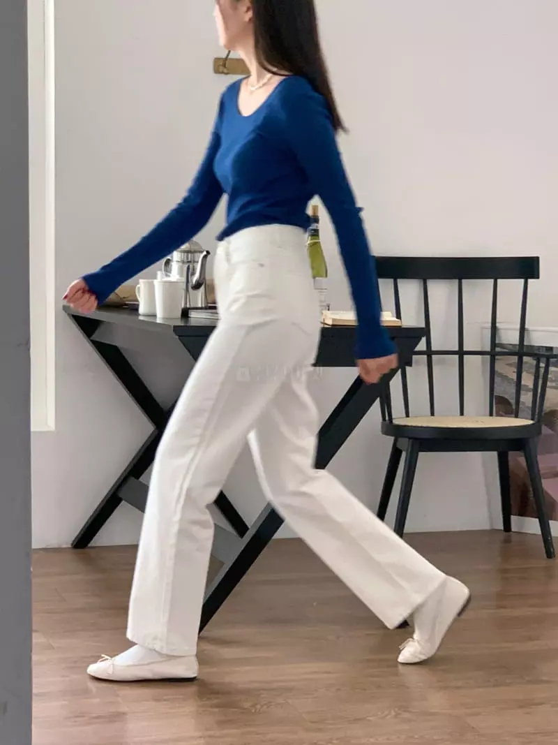 Hautte - Korean Women Fashion - #womensfashion - Normal Jeans - 2