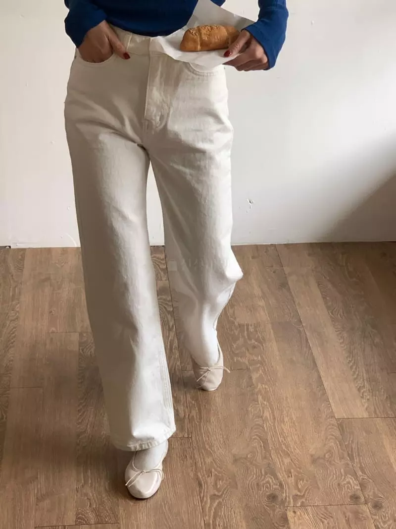 Hautte - Korean Women Fashion - #momslook - Normal Jeans - 4