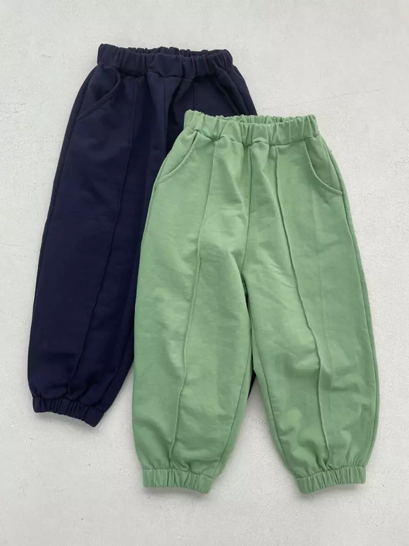 Hca - Korean Children Fashion - #kidsstore - Pintuck Line Jogger Pants - 11