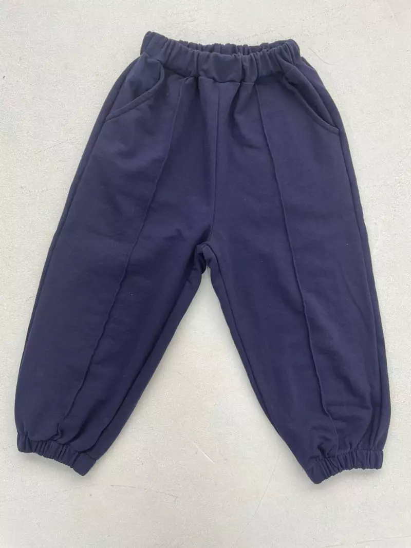 Hca - Korean Children Fashion - #kidzfashiontrend - Pintuck Line Jogger Pants - 12