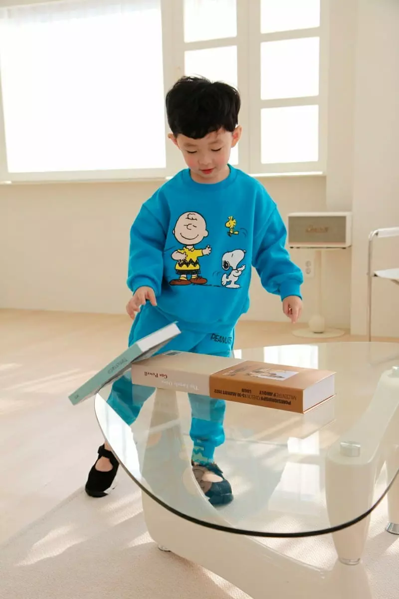 Heart Baby - Korean Children Fashion - #childofig - Charlie Snooph Top Bottom Set - 12
