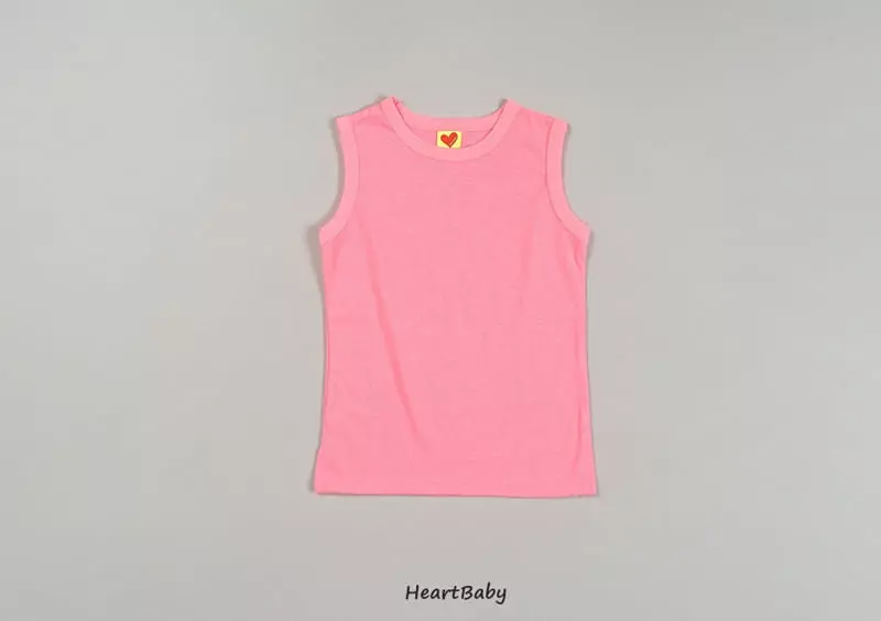 Heart Baby - Korean Children Fashion - #childofig - Layered Long Sleeveless - 8