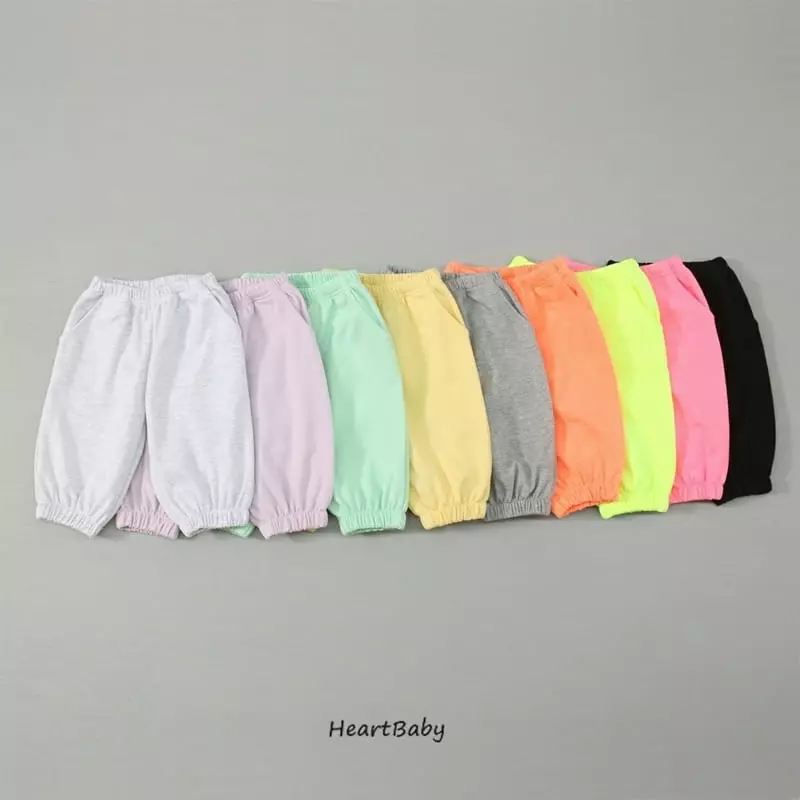 Heart Baby - Korean Children Fashion - #childrensboutique - Daily Jogger Pants