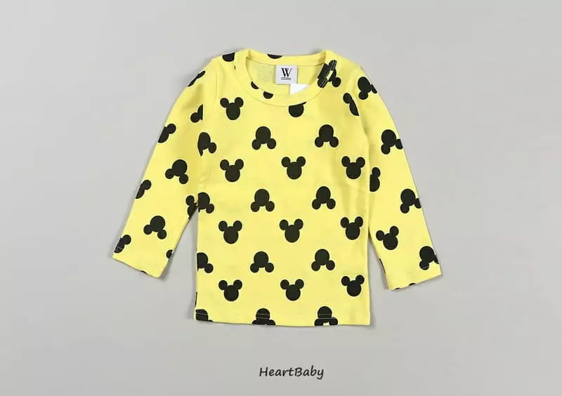 Heart Baby - Korean Children Fashion - #designkidswear - Circle Mickey Easywear - 10