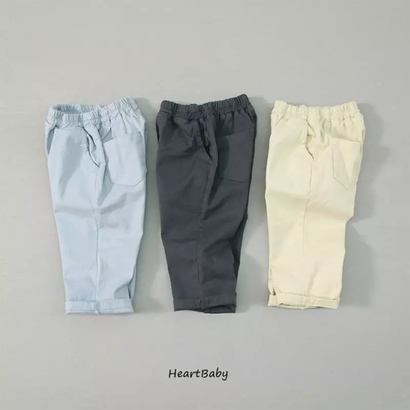 Heart Baby - Korean Children Fashion - #designkidswear - Sticky Span Cotton Pants - 5