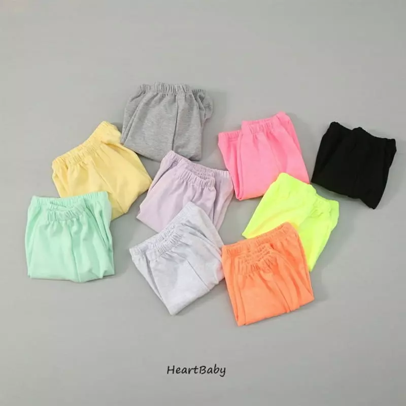 Heart Baby - Korean Children Fashion - #discoveringself - Daily Jogger Pants - 4