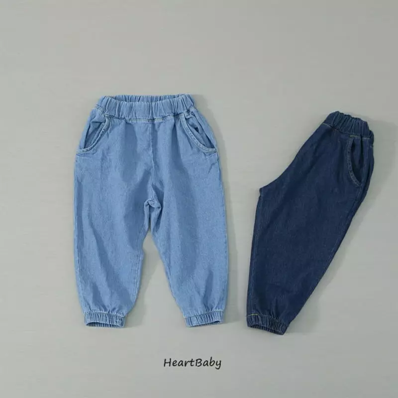 Heart Baby - Korean Children Fashion - #fashionkids - Salrang Jogger Pants - 3