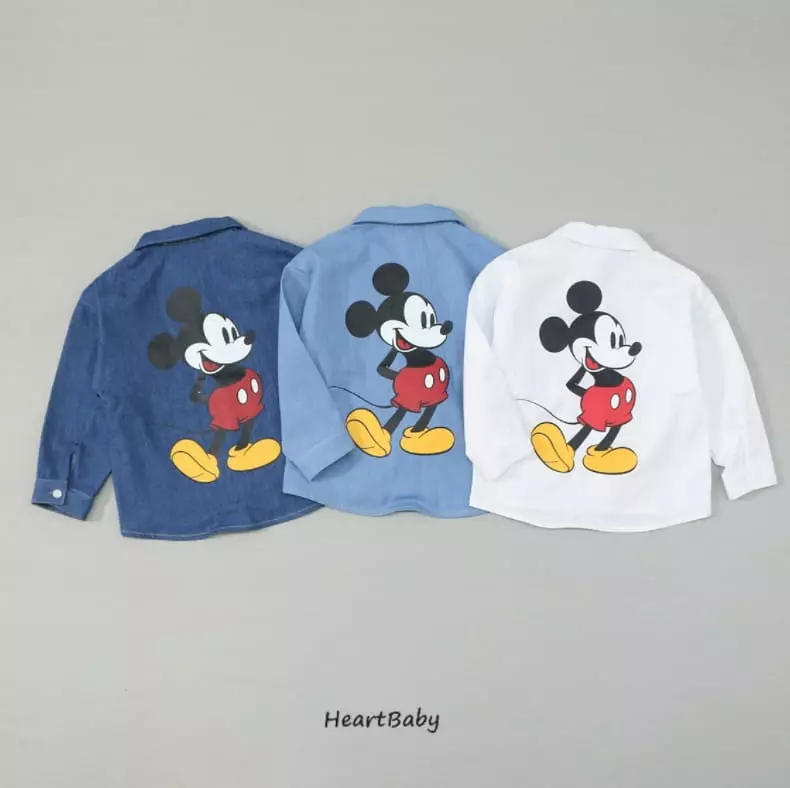 Heart Baby - Korean Children Fashion - #kidsstore - Mickey Shirt - 7