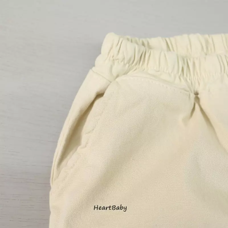 Heart Baby - Korean Children Fashion - #kidzfashiontrend - Sticky Span Cotton Pants - 10